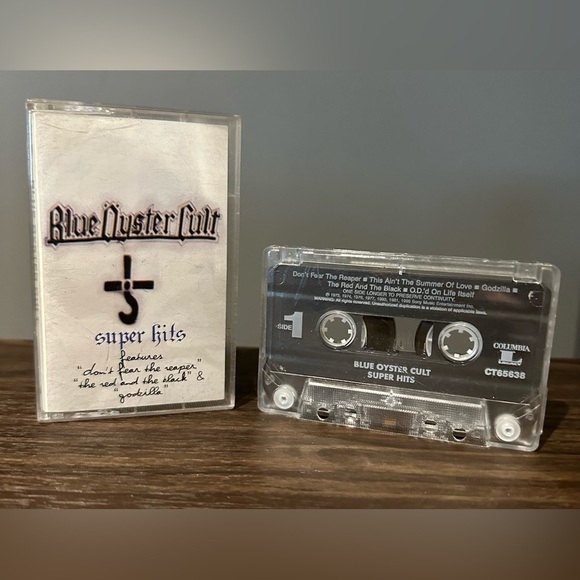 Blue Ouster Cult - Super Hits - Cassette - Picture 1 of 3